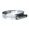 Trident Marine 316 SS NonPerforated Worm Gear Hose Clamp  1532 Band  134  214 Clamping Range  10Pack  SAE Size 28