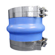 Trident Marine 6 ID Blue Silicone Molded Wet Exhaust Hump w4 TBolt Clamp 270V6000SS