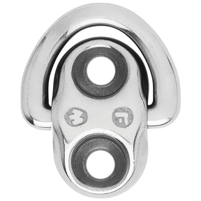 Wichard Folding Pad Eye  6mm Diameter 1564  2 Fixed Holes 6684W
