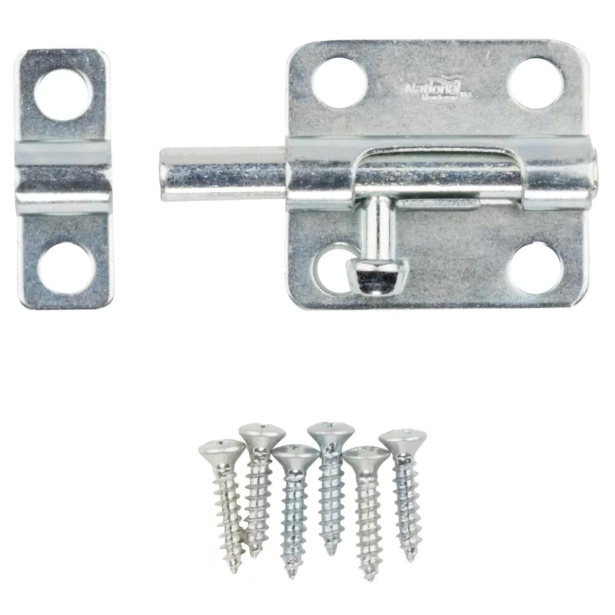 BB-833-212-Z 2-1/2" Barrel Bolt, Zinc : BB-833-212-Z