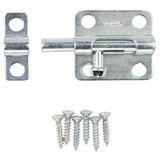 BB-833-212-Z 2-1/2" Barrel Bolt, Zinc : BB-833-212-Z