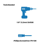 BB-833-212-Z 2-1/2" Barrel Bolt, Zinc : BB-833-212-Z