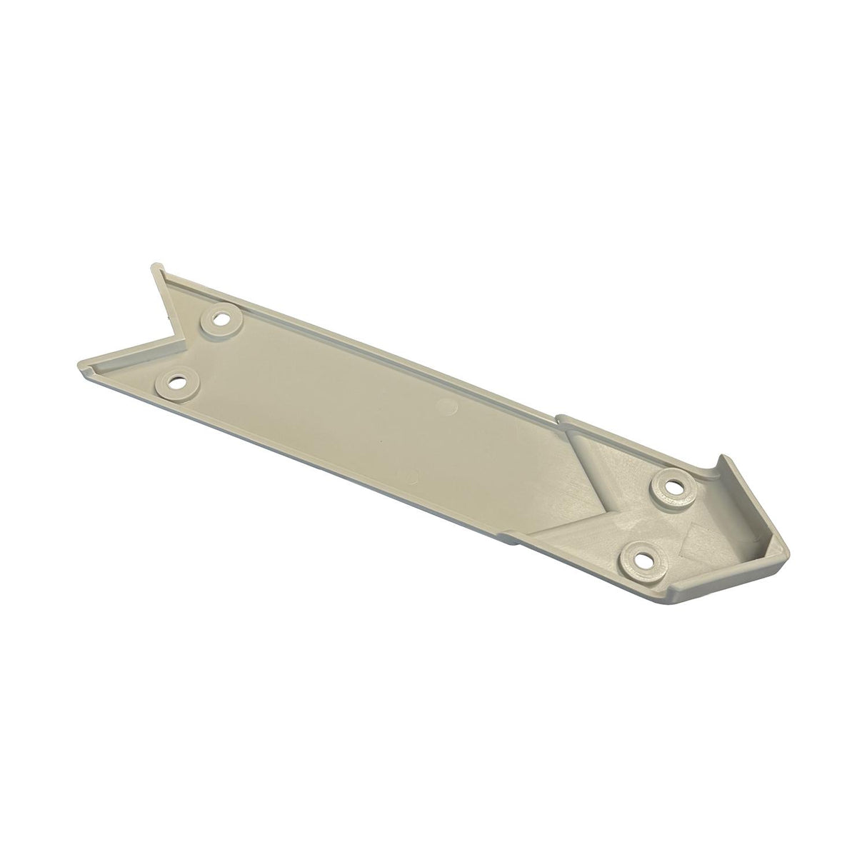 B&B Molders 2" Straight 8-1/2" Corner Slide Out Cover, Tan : BBT-201-022-00004