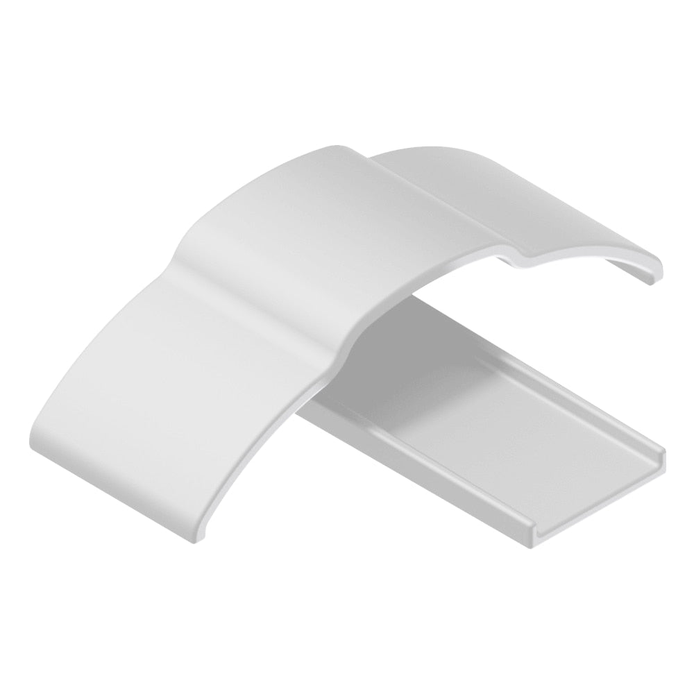 B&B Molders 2" Extrusion End Cap, White : BBT-201-023-00018