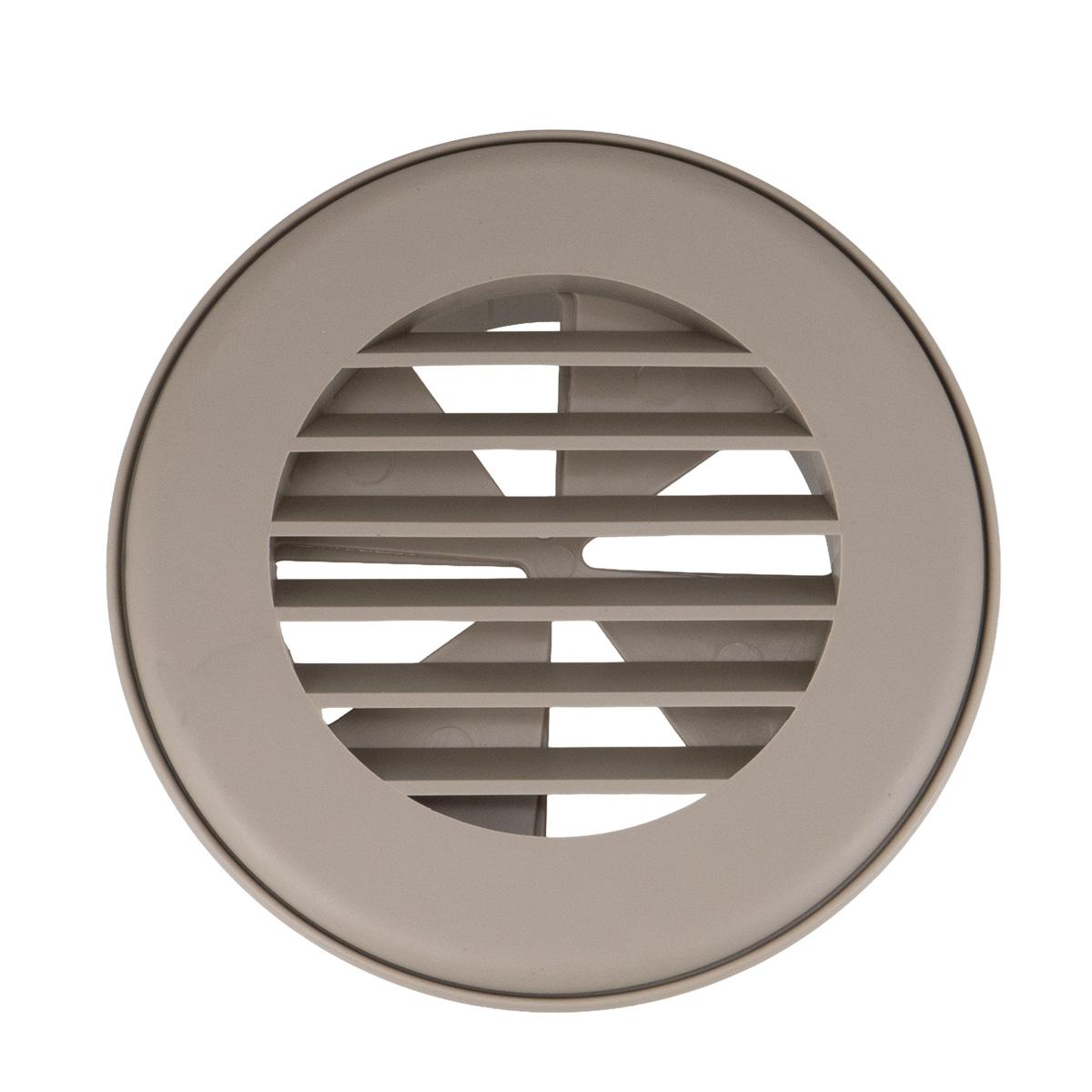 B&B Molders 4" Thermovent with Damper, Tan : BBT-301-015-00011