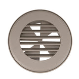 B&B Molders 4" Thermovent with Damper, Tan : BBT-301-015-00011
