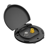 B&B Molders Compact Enclosure, Conceal COAX & RCA Video Jacks, Black : BBT-301-035-00010