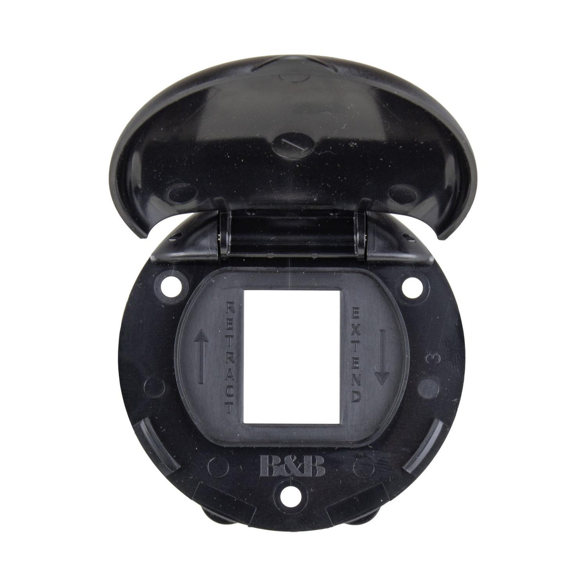 B&B Molders Compact Enclosure for Switch, Black : BBT-701-035-94325