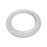 B&B Molders CoolVent A/C Ceiling Vent Base Plate, 0.25" Collar Depth, Polar White : BBT-712-016-00002