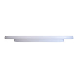 B&B Molders CoolVent A/C Ceiling Vent Base Plate, 0.25" Collar Depth, Polar White : BBT-712-016-00002
