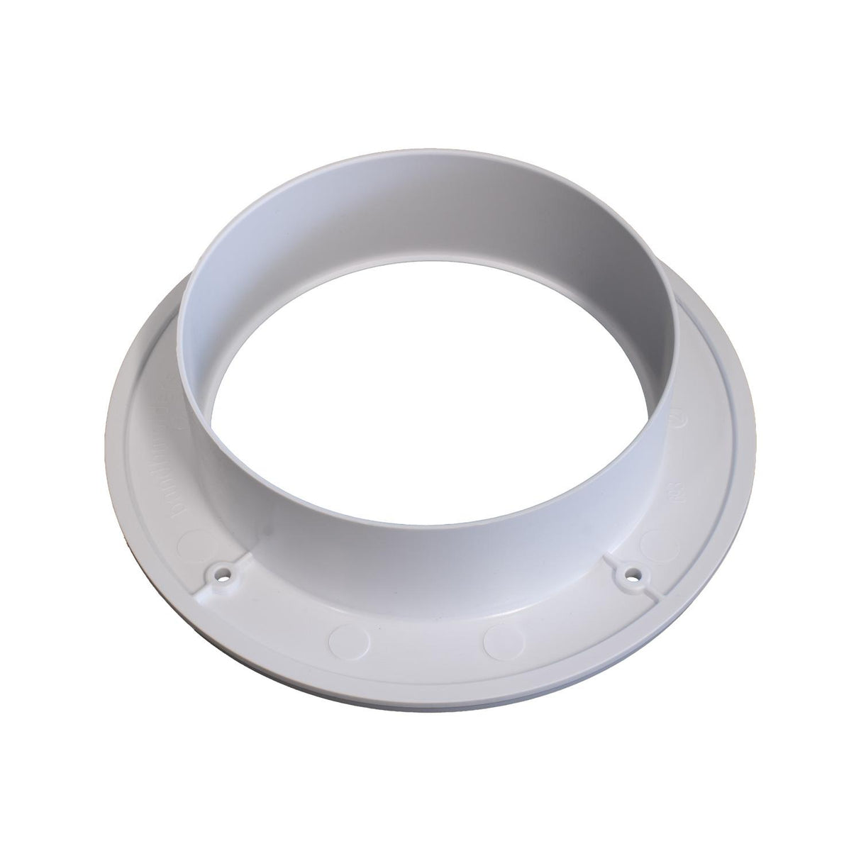 B&B Molders CoolVent A/C Ceiling Vent Base Plate, 1.5” Collar Depth, Polar White : BBT-712-016-00003