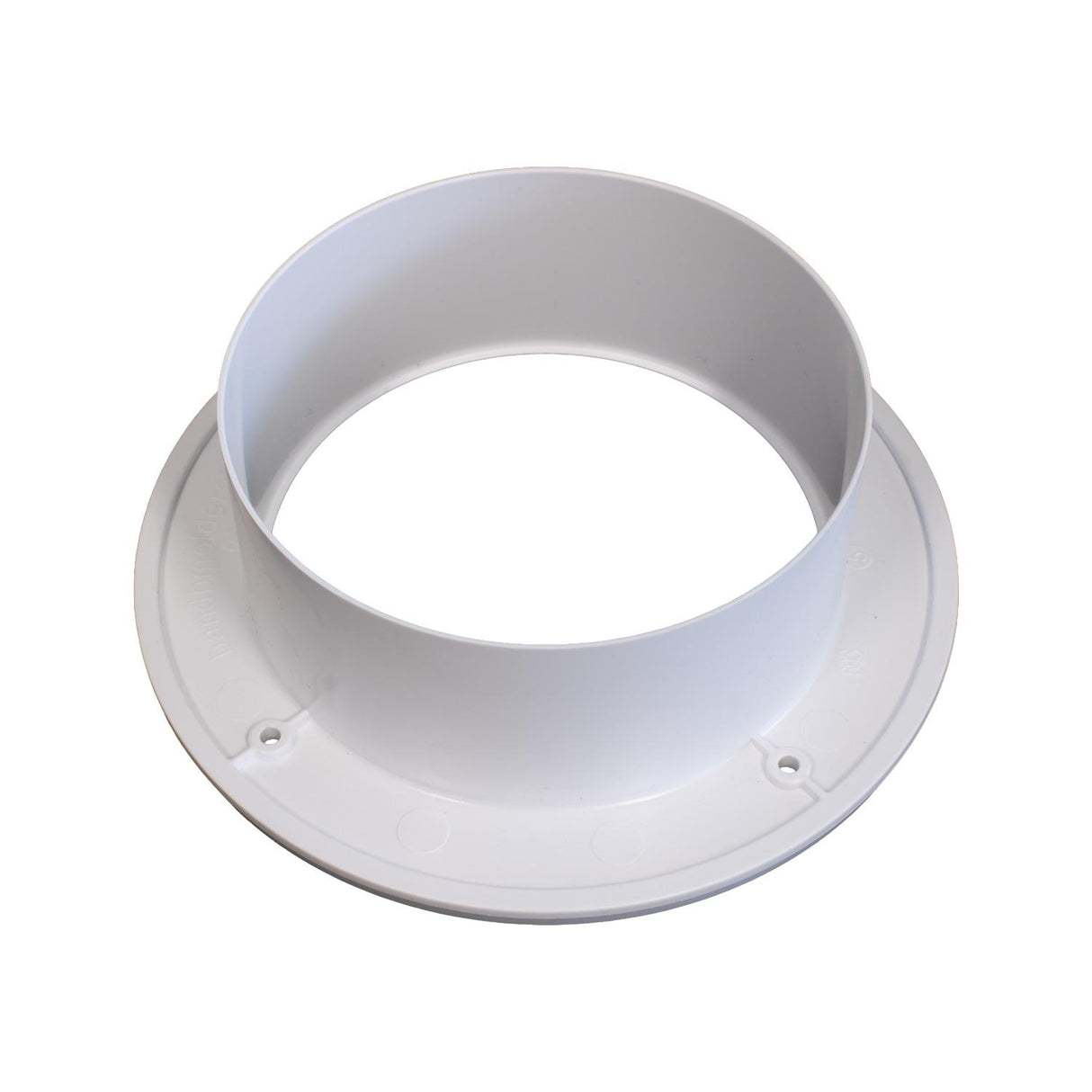 B&B Molders CoolVent A/C Ceiling Vent Base Plate, 2” Collar Depth, Polar White : BBT-712-016-00025