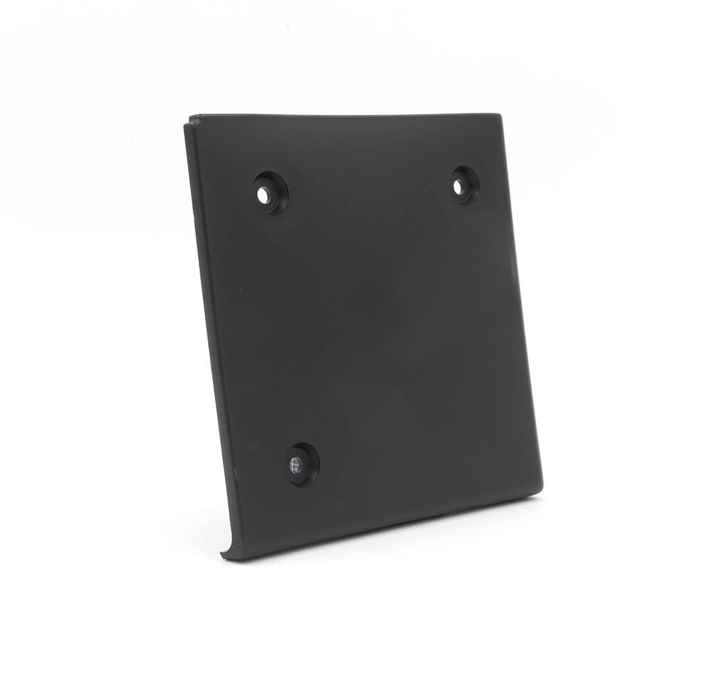 B&B Molders 4-1/2" Square Slide-Out Extrusion Cover, Black : BBT-712-022-00010
