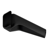 B&B Molders Long Right Rain Gutter Spout, Black : BBT-712-024-00018