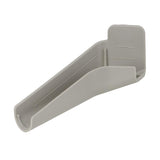 B&B Molders Extended Left Rain Gutter Spout, Tan : BBT-712-024-00034