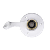 B&B Molders City Water Fill Inlet with Brass Valve, White : BBT-713-005-00004