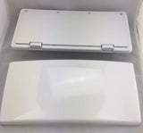 B&B Molders Endura Exhaust Vent, 1-1/2" Flange, Polar White : BBT-713-014-00004