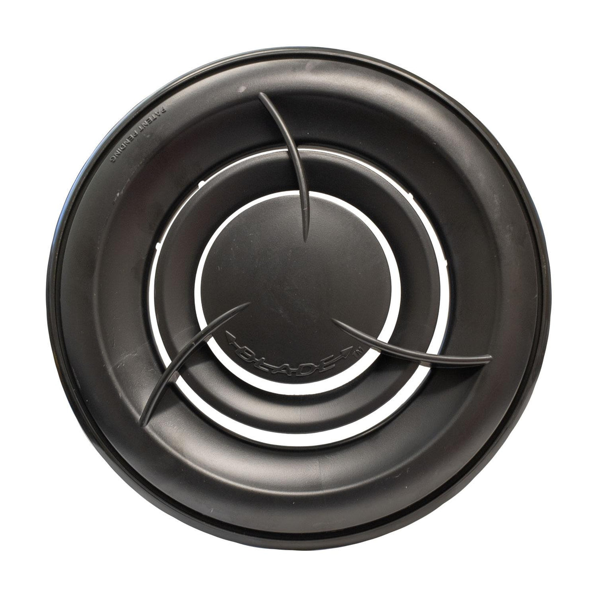 B&B Molders Keystone Style Ceiling Vent Grill w/ Diffuser, Black : BBT-722-016-00040