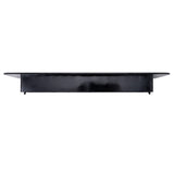 B&B Molders Floor Register, 2" x10", No Damper, Black : BBT-722-017-00001