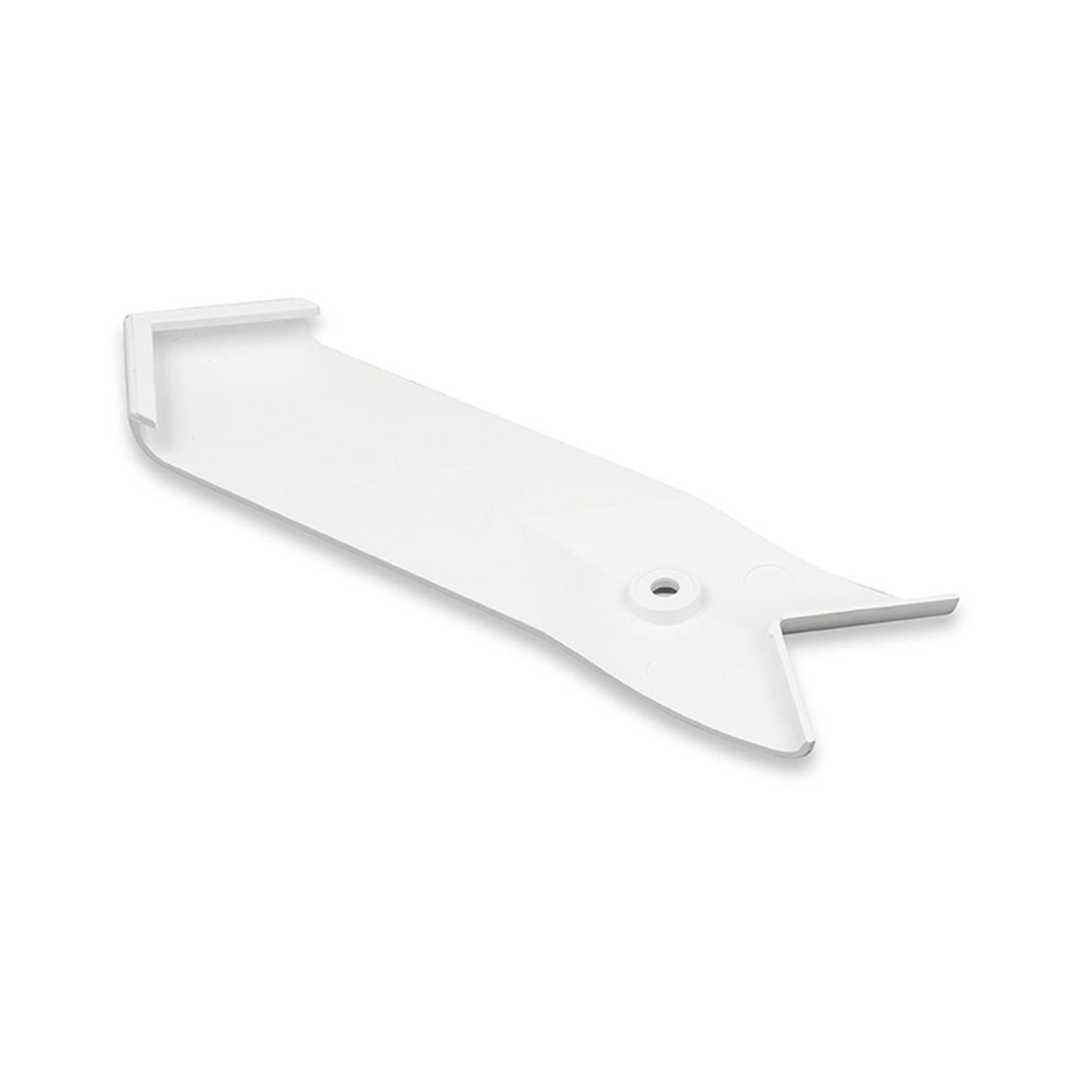 B&B Molders 4" Straight Corner Slide-Out Extrusion Cover, Polar White : BBT-722-022-00026