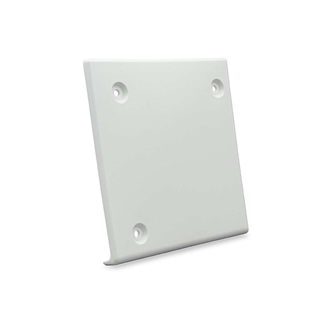 B&B Molders 4-3/4" Square Slide-Out Extrusion Cover, Polar White : BBT-722-022-00038