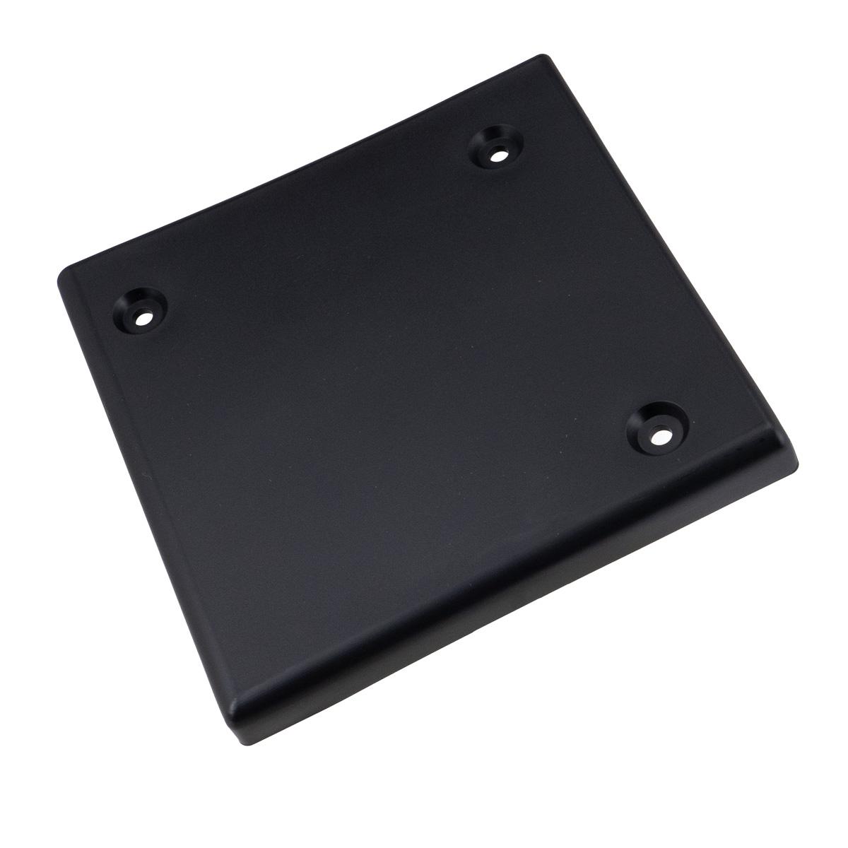 B&B Molders 4-3/4" Square Slide-Out Extrusion Cover, Black : BBT-722-022-00040