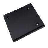B&B Molders 4-3/4" Square Slide-Out Extrusion Cover, Black : BBT-722-022-00040