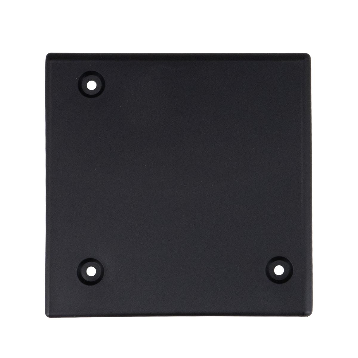 B&B Molders 4-3/4" Square Slide-Out Extrusion Cover, Black : BBT-722-022-00040