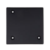 B&B Molders 4-3/4" Square Slide-Out Extrusion Cover, Black : BBT-722-022-00040