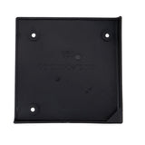 B&B Molders 4-3/4" Square Slide-Out Extrusion Cover, Black : BBT-722-022-00040
