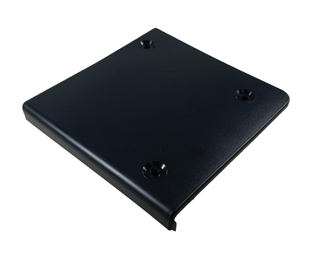 B&B Molders 5-1/8" Square Slide-Out Extrusion Cover, Black : BBT-722-022-00057