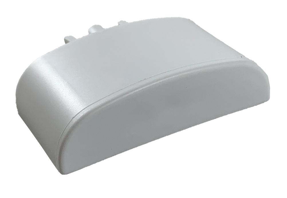 B&B Molders 1-1/2" Extrusion End Cap, White : BBT-722-023-00022