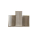 B&B Molders 1-1/2" Extrusion End Cap, Tan : BBT-722-023-00023