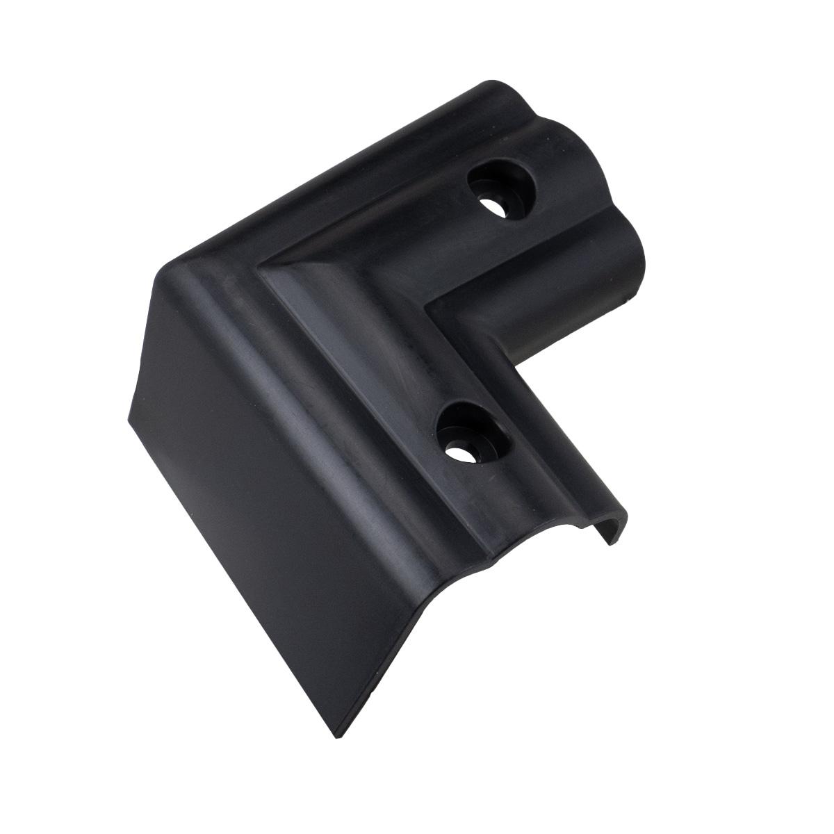 B&B Molders RV Top Rear Corner Cap, Black : BBT-722-023-00029