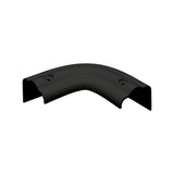 2" Radius Top Rear Corner Extrusion Cover, Black : BBT-722-023-00046