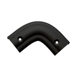 2" Radius Top Rear Corner Extrusion Cover, Black : BBT-722-023-00046