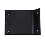 B&B Molders 4-3/4" Radius Bottom Extrusion Cover, Black : BBT-722-023-00051