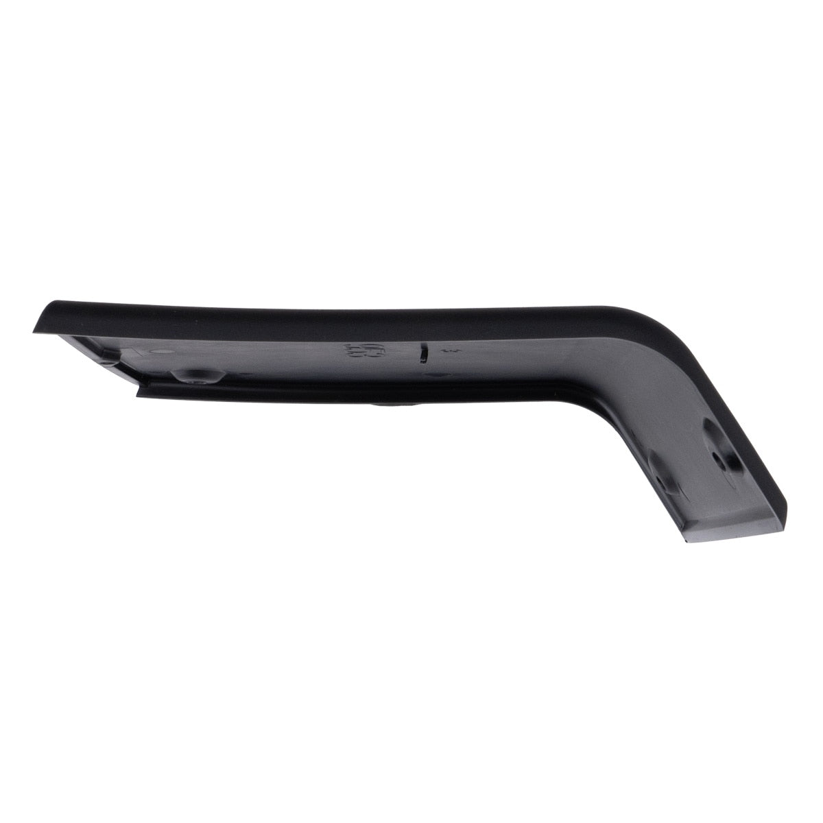 B&B Molders 4-3/4" Radius Bottom Extrusion Cover, Black : BBT-722-023-00051