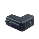 B&B Molders Top Rear Left Corner Cap, 90 Degree, Black : BBT-722-023-00060