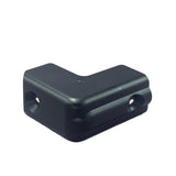B&B Molders Top Rear Right Corner Cap, 90 Degree, Black : BBT-722-023-00061