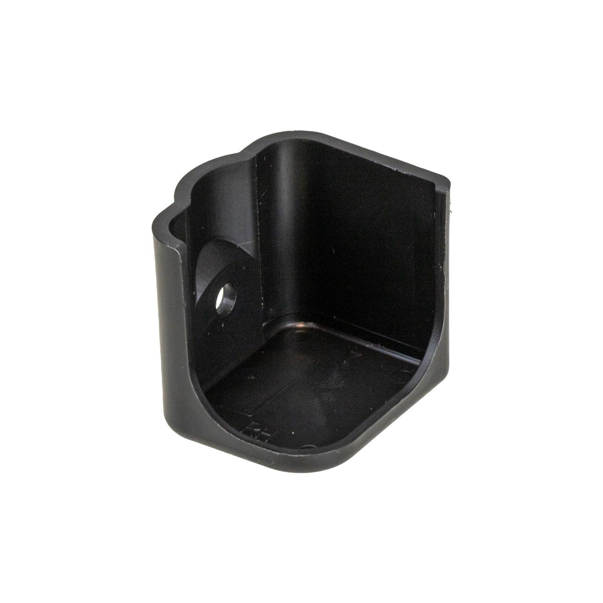 B&B Molders Bottom Right Extrusion End Cap, Black : BBT-722-023-00066