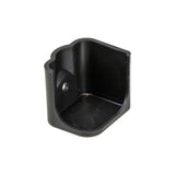 B&B Molders Bottom Right Extrusion End Cap, Black : BBT-722-023-00066