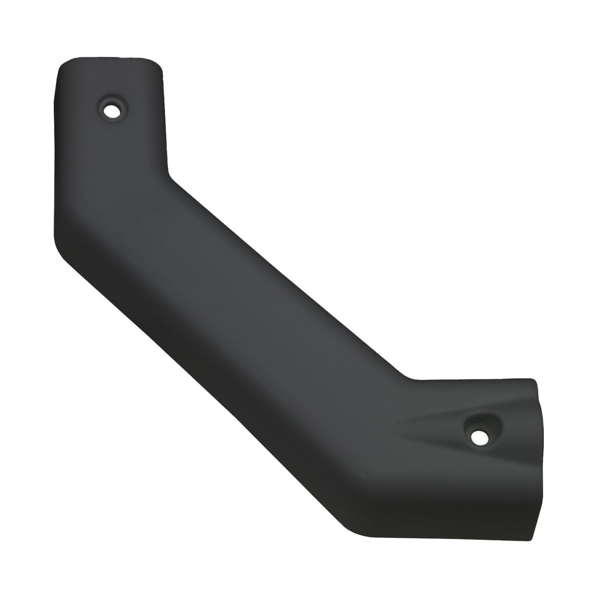 B&B Molders Small Bottom Left Corner Angled Extrusion Cover, Black : BBT-722-023-00085