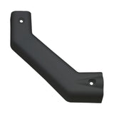 B&B Molders Small Bottom Left Corner Angled Extrusion Cover, Black : BBT-722-023-00085