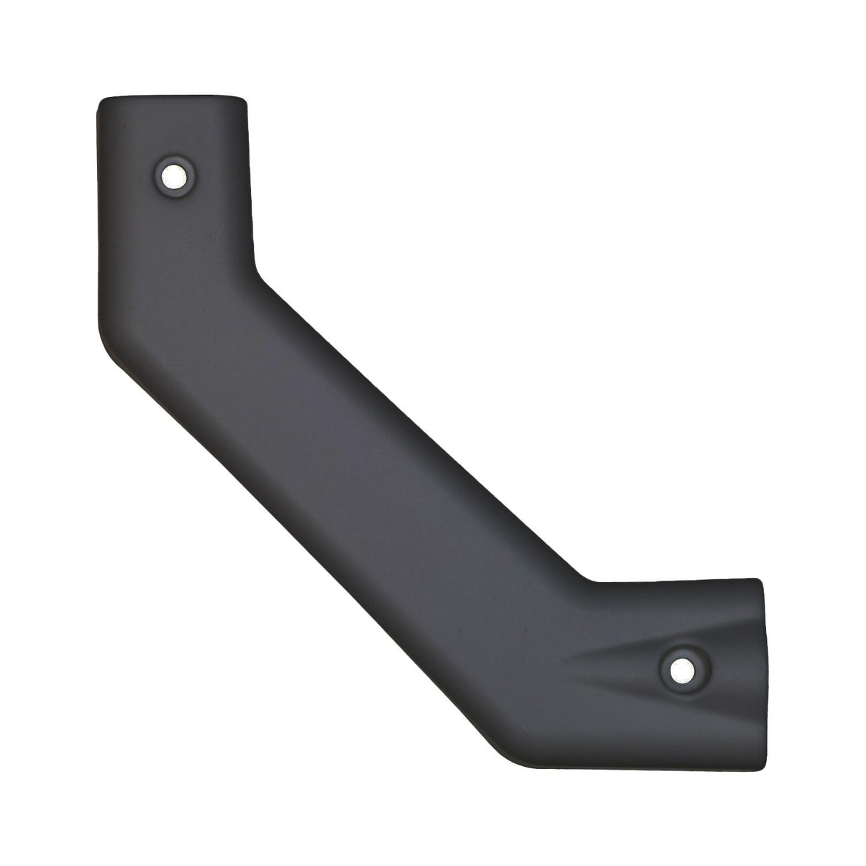 B&B Molders Small Bottom Left Corner Angled Extrusion Cover, Black : BBT-722-023-00085