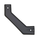 B&B Molders Small Bottom Left Corner Angled Extrusion Cover, Black : BBT-722-023-00085
