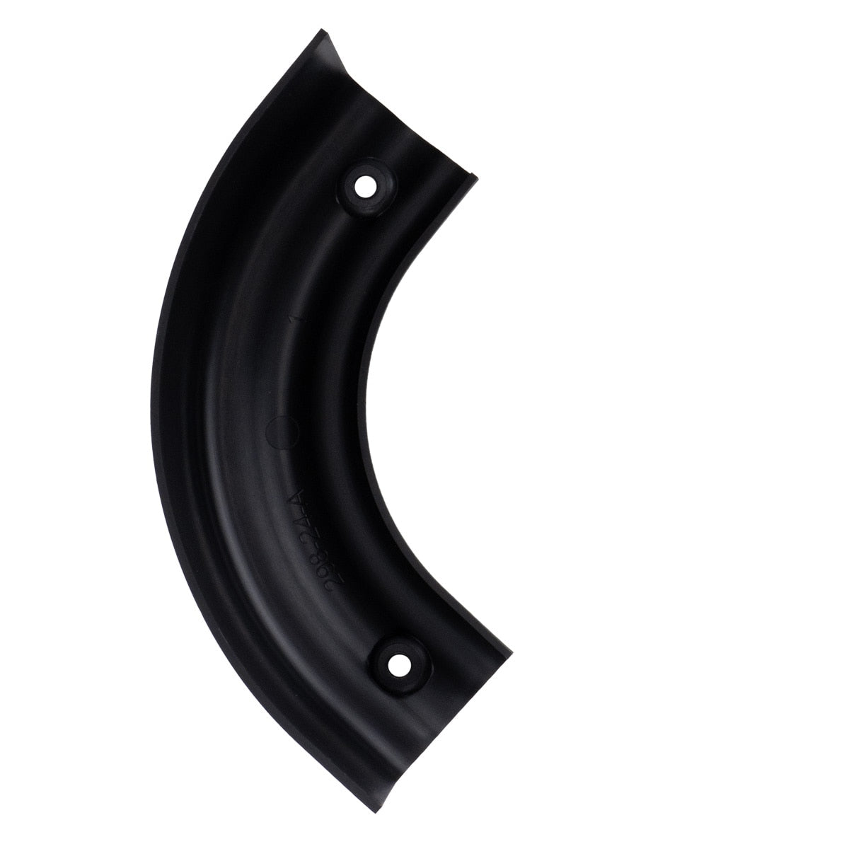 B&B Molders 3.25" Radius Top Rear Corner Extrusion Cover, Black : BBT-722-023-00097