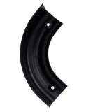 B&B Molders 3.25" Radius Top Rear Corner Extrusion Cover, Black : BBT-722-023-00097