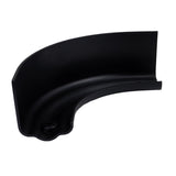 B&B Molders 3.25" Radius Top Rear Corner Extrusion Cover, Black : BBT-722-023-00097