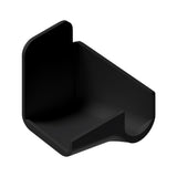 B&B Molders Short Right Rain Gutter Spout, Black : BBT-722-024-00008